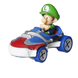 Figurine véhicule HotWheels BABY LUIGI - MARIO KART