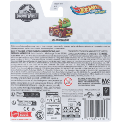 Figurine véhicule HotWheels DILOPHOSAURUS - JURASSIC WORLD