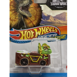 Figurine véhicule HotWheels DILOPHOSAURUS - JURASSIC WORLD