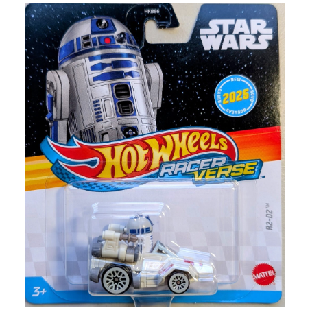 Figurine véhicule HotWheels R2 - D2  STAR WARS