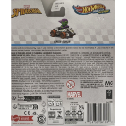 Figurine véhicule HotWheels BOUFFON VERT - MARVEL