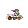 Figurine véhicule HotWheels BOUFFON VERT - MARVEL