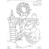 COLORIAGE BLOC NOTES Magie de l'hiver DISNEY