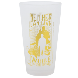Harry Potter - Coffret de deux verres dans une boîte décorative de la collection Golden Magic 490 ml