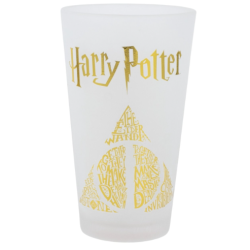 Harry Potter - Coffret de deux verres dans une boîte décorative de la collection Golden Magic 490 ml