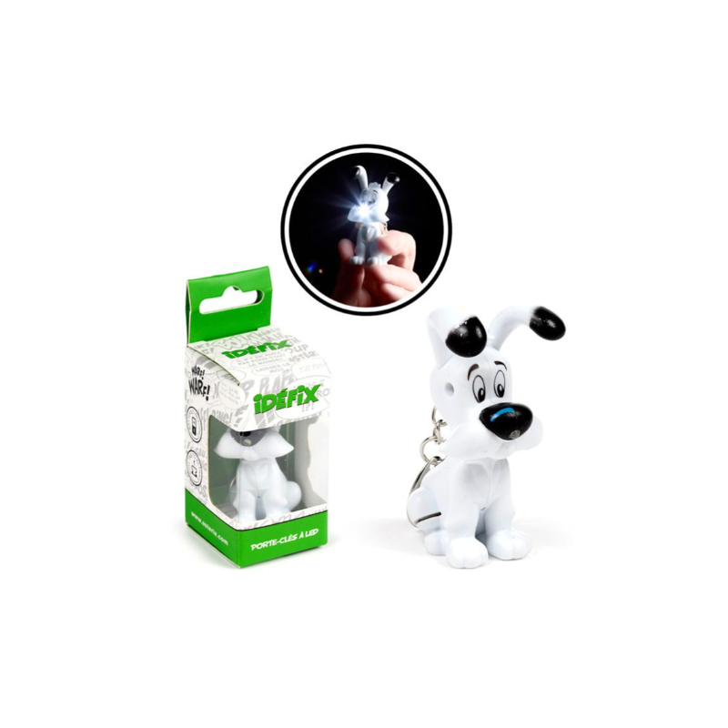 Porte-clés 3D Lumineux ASTERIX - Idéfix