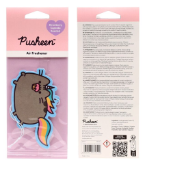 Désodorisant à Suspendre Pusheen - Chat Parfum Gâteau à la Fraise