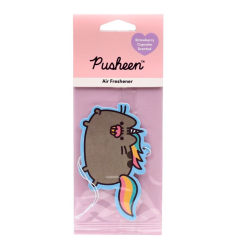 Désodorisant à Suspendre Pusheen - Chat Parfum Gâteau à la Fraise