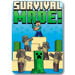 Minecraft - Plaid Polaire 100 x 140 cm