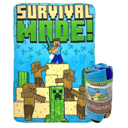 Minecraft - Plaid Polaire 100 x 140 cm