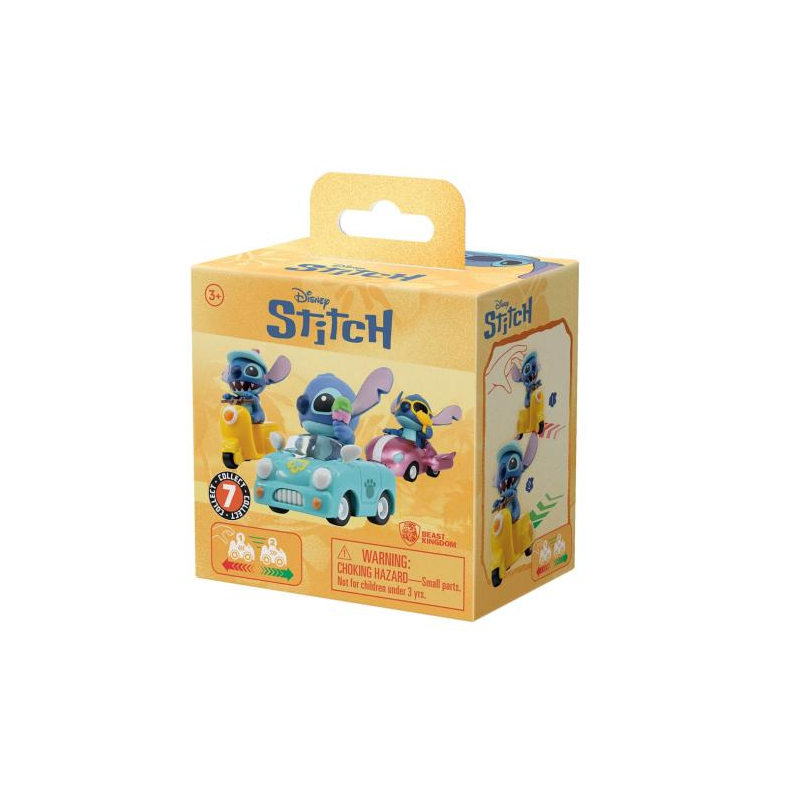 Blind box figurines véhicules Stitch - Disney