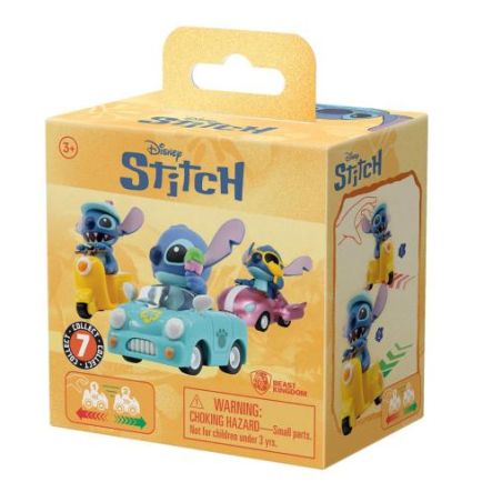 Blind box figurines véhicules Stitch - Disney