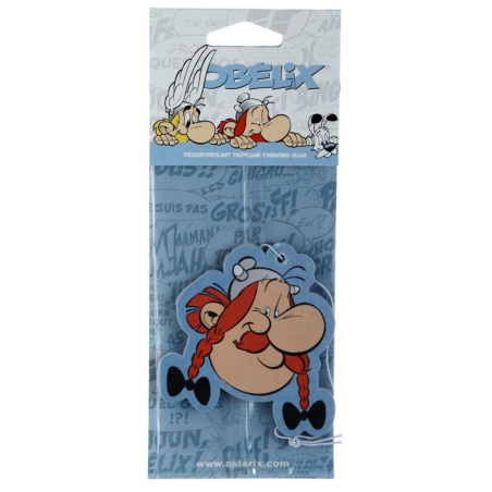 Désodorisant Voiture OBELIX - Astérix & Obélix - Bubble Gum
