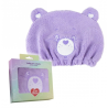 Serviette pour cheveux violette Bisounours