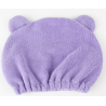 Serviette pour cheveux violette Bisounours
