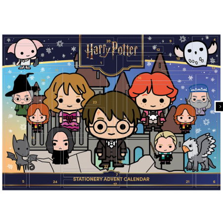CALENDRIER DE L'AVENT HARRY POTTER