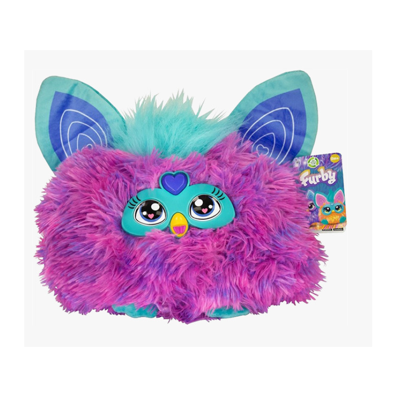 Furby - Peluche rose - 19x12cm