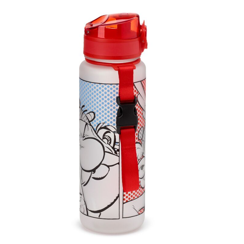 Gourde Couvercle à Bouton-poussoir - Astérix et Obélix - 600 ml