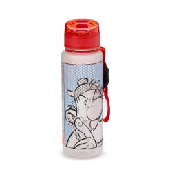 Gourde Couvercle à Bouton-poussoir - Astérix et Obélix - 600 ml