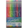 Lot de stylos gel Languo 0,6 mm, 9 pièces