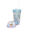 Gobelet Double-Paroi incassable avec paille et charmes - Foodiemals Bubble Tea