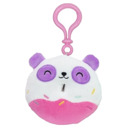KAWAII - Porte-clé en peluche Donut Panda