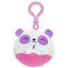 KAWAII - Porte-clé en peluche Donut Panda