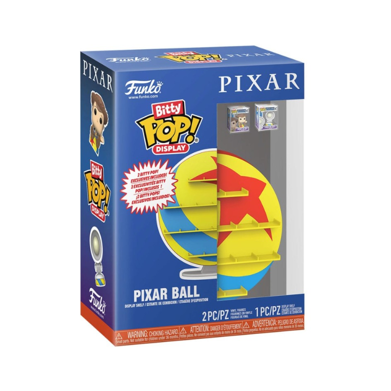 Pixar - Présentoir Bitty POP! Pixar avec 2 figurines Pixar Ball