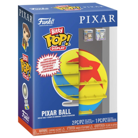 Pixar - Présentoir Bitty POP! Pixar avec 2 figurines Pixar Ball