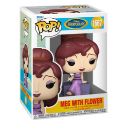 FIGURINE POP MEG avec Fleur - HERCULES - N°1667 DISNEY