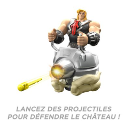Les Maîtres de l'Univers - Coffret Château des ombres avec effets sonores et lance-projectiles