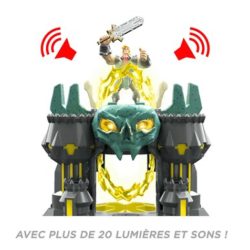Les Maîtres de l'Univers - Coffret Château des ombres avec effets sonores et lance-projectiles