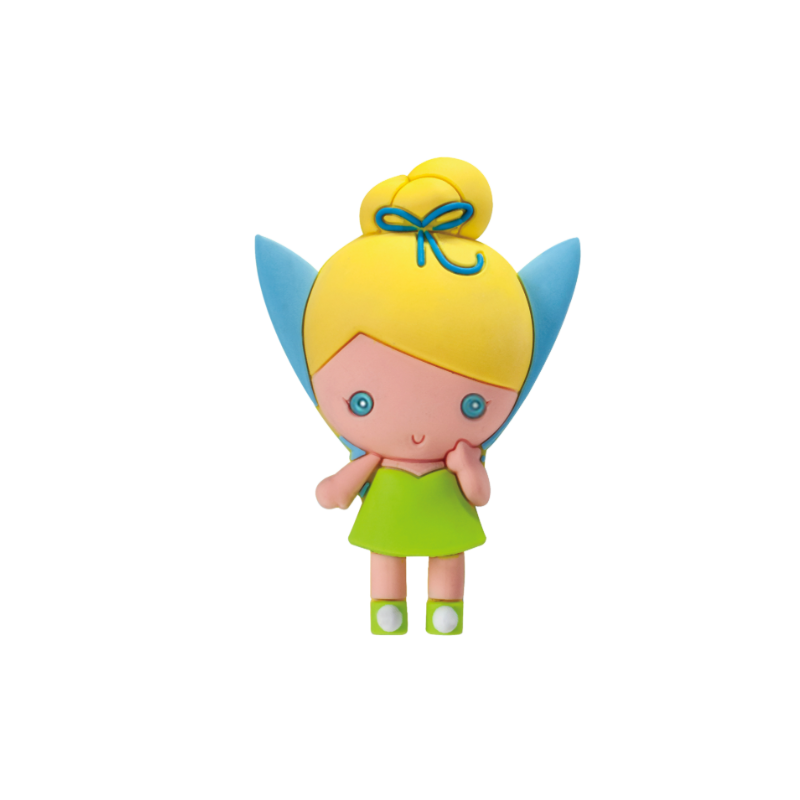 AIMANT Fée Clochette EN MOUSSE 3D - Peter Pan Disney