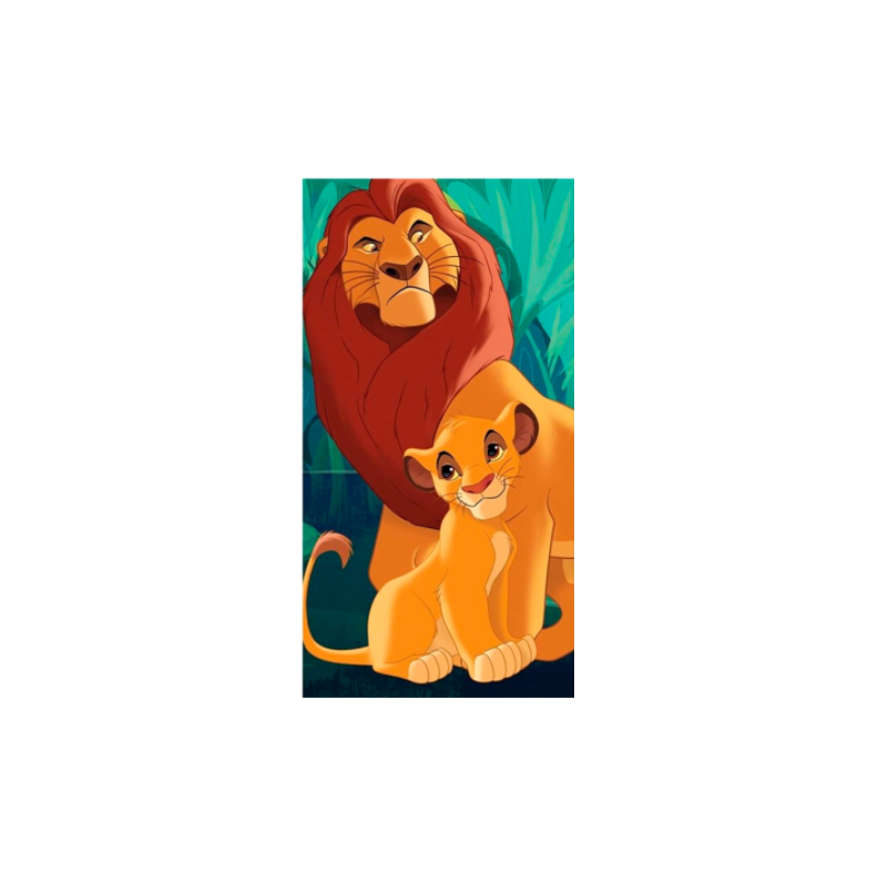 DISNEY - Le Roi Lion serviette microfibre 70x140cm