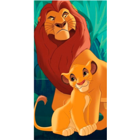 DISNEY - Le Roi Lion serviette microfibre 70x140cm