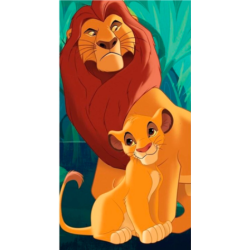DISNEY - Le Roi Lion serviette microfibre 70x140cm