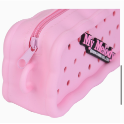 TROUSSE EN SILICONE + CHARMS MY MELODY - HELLO KITTY