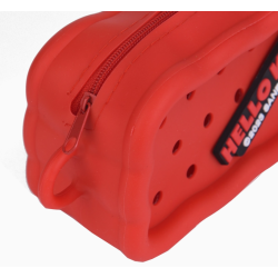 TROUSSE EN SILICONE + CHARMS  HELLO KITTY