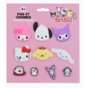 PACK DE 10 CHARMS - HELLO KITTY