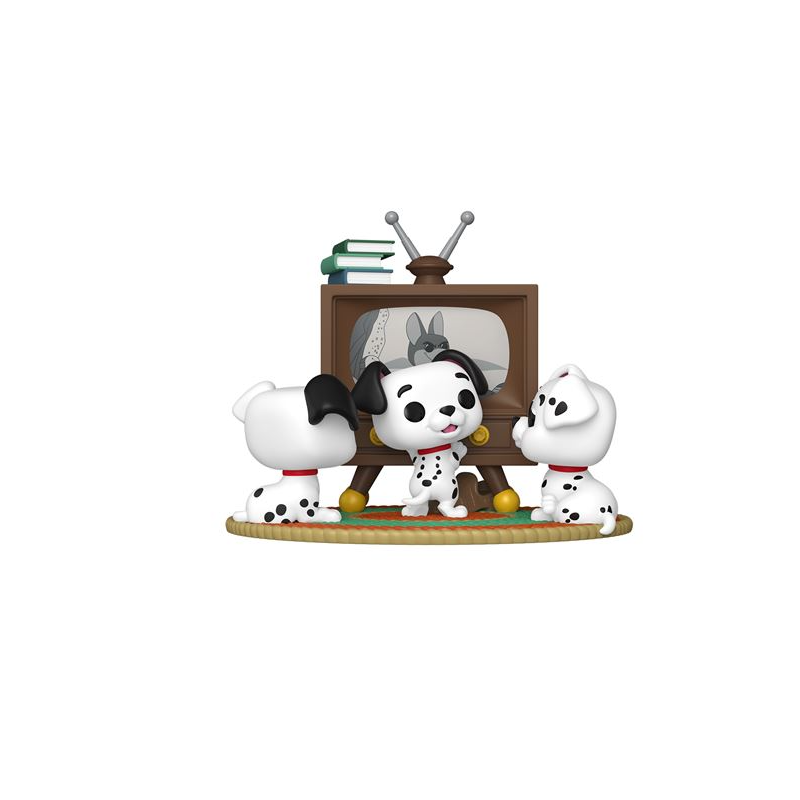 Pop Moments 101 Dalmatiens - Rolly, Patch & Lucky avec TV N°1664