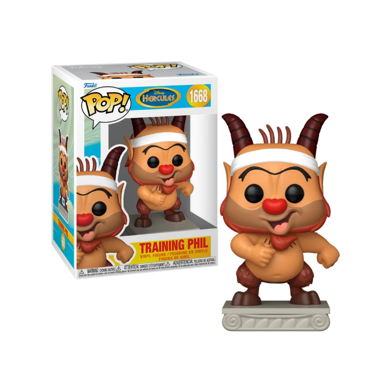 FIGURINE POP Training Phil - HERCULE - N°1668 DISNEY