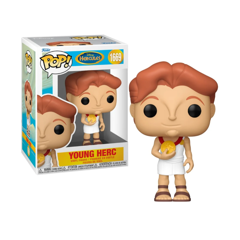FIGURINE POP JEUNE HERCULES - HERCULES - N°1669 DISNEY