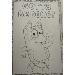 LIVRE DE COLORIAGE + ACTIVITES BLUEY