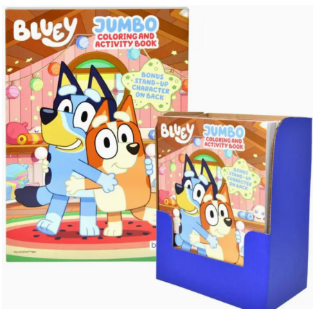 LIVRE DE COLORIAGE + ACTIVITES BLUEY