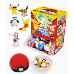 Blind box capsule pokéball avec figurines Pokémon