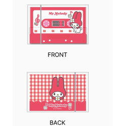 Bloc-notes en forme de cassette My Melody - Hello Kitty