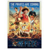 Carte postale " The pirates are coming" - One Piece