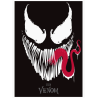 Carte postal tête de Venom - Marvel