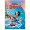 Carte postal surf - Lilo & Stitch - Disney