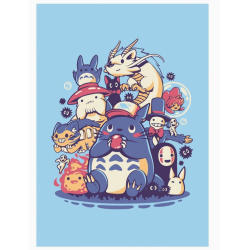 Carte postale personnages...